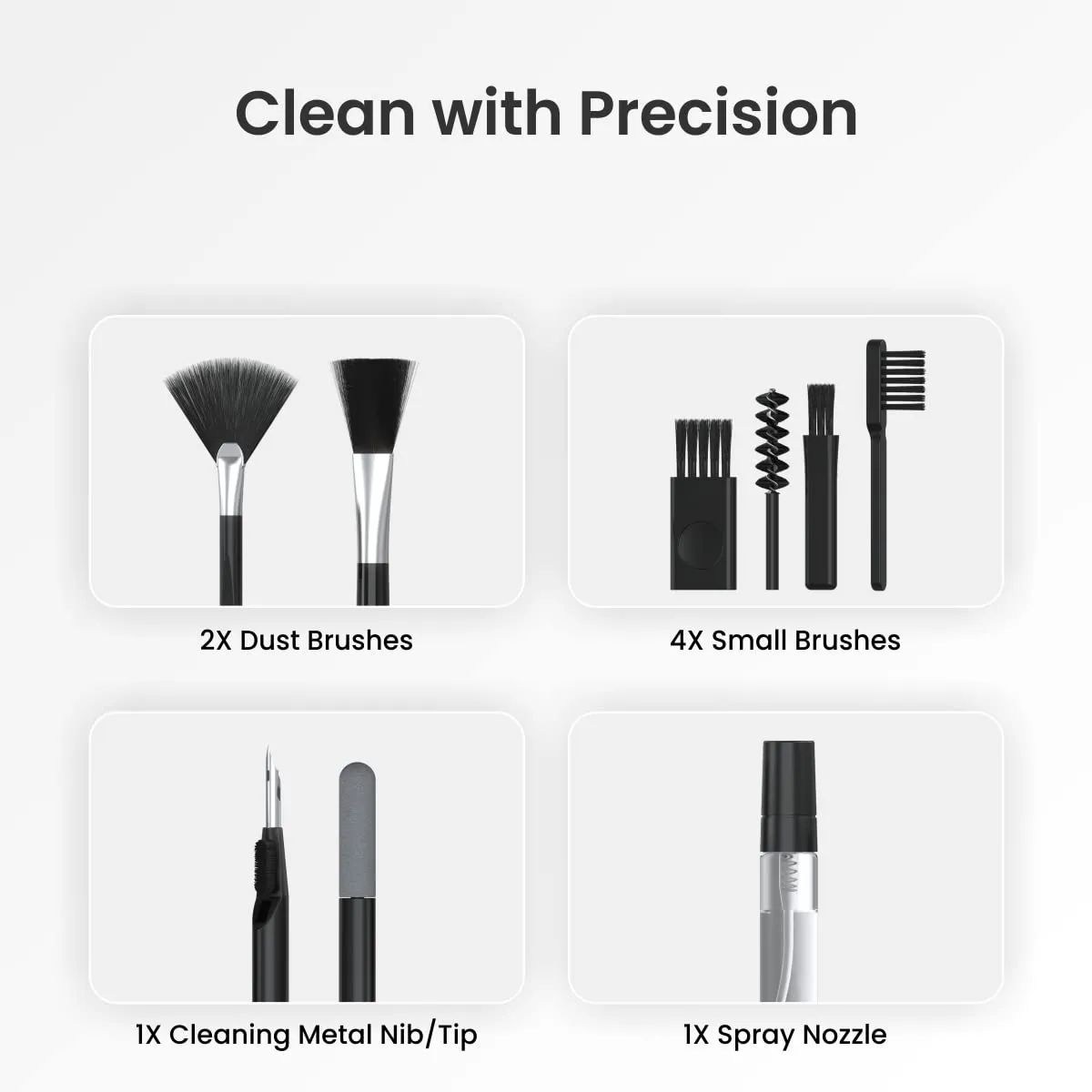 18-in-1 Cleaner Kit, Gadget Cleaning Kit for Smartphones, Tablets, Laptops, Earbuds