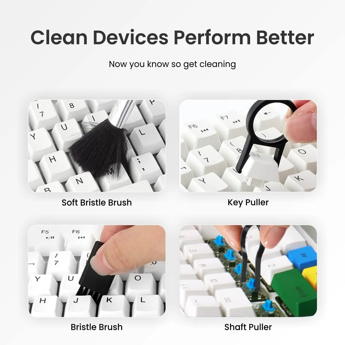 18-in-1 Cleaner Kit, Gadget Cleaning Kit for Smartphones, Tablets, Laptops, Earbuds