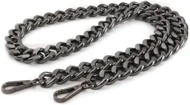 42''Substantial Big Metal Cross-Body Chain Purse Strap Replacement for Mini Wallet,Waist Pack,Chest Bag