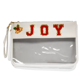 Clear Chenille Joy Bag