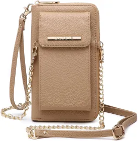 Dasein Crossbody Bag Phone Purse Handbag for Women Shoulder Bag Credit Card Wristlet Wallet with Multi Pockets