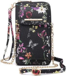 Dasein Crossbody Bag Phone Purse Handbag for Women Shoulder Bag Credit Card Wristlet Wallet with Multi Pockets
