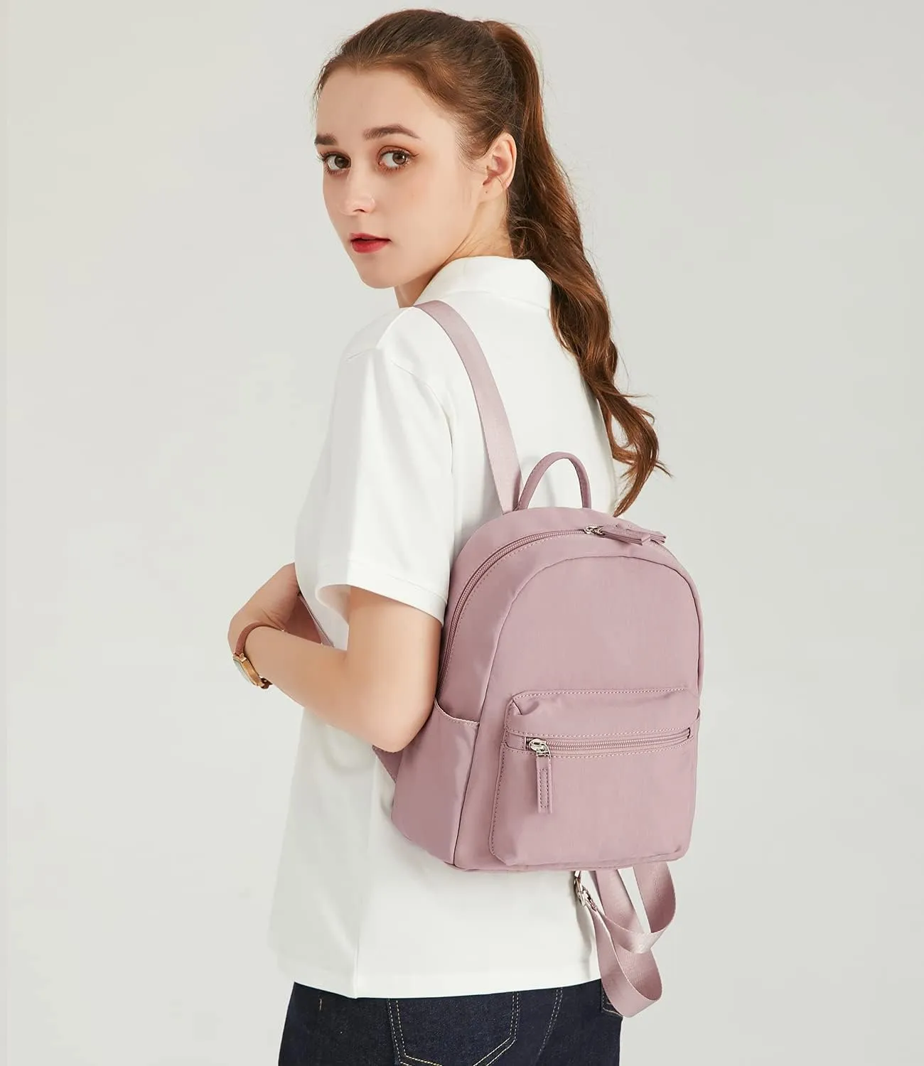 ecodudo Mini Backpack Purse for Women Teen Girls Small Fashion Bag