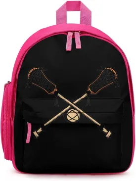 Lacrosse Cute Backpack Daily Casual Daypack Travel Mini Bag with Adjustable Strap Pink-style-17