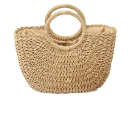 Medium Bali Rattan Beach Bag