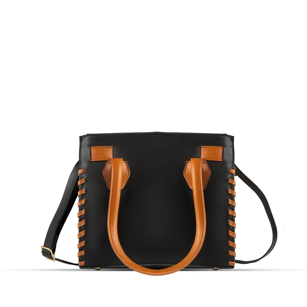 Mingle Black Tote Bag