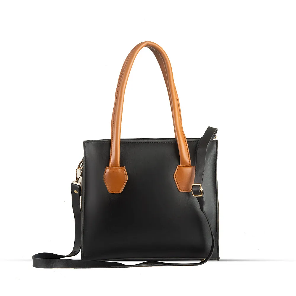 Mingle Black Tote Bag