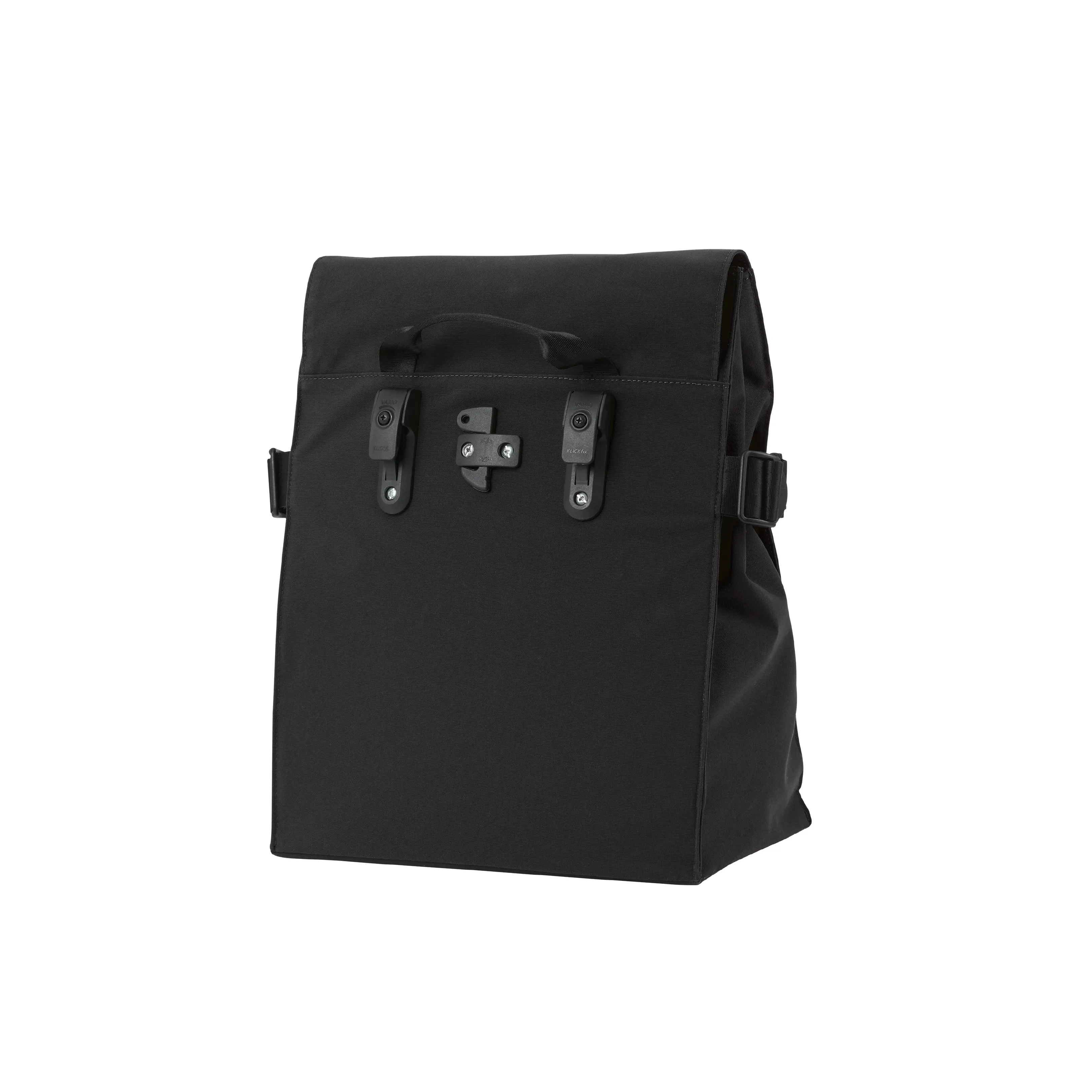 Solid Black Pinqponq Pendik Backpack