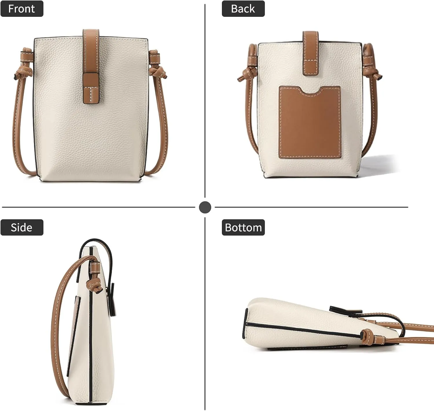 SENDEFN Cell Phone Purses for Women Small Crossbody Bag Shoulder Handbag with Adjustable Strap