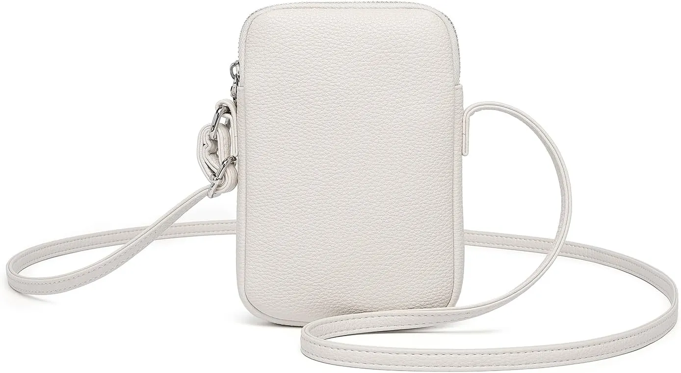 Small Crossbody Purse Zipper Cell Phone Bag Mini Shoulder Purse Wallet Smart Phone Wallet with Credit Card Solts