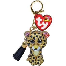 Sterling Leopard Mini Clip