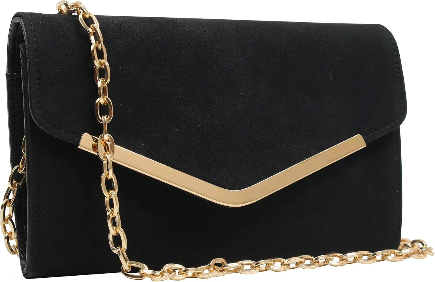 Women's Evening Bag Envelope Clutch Purse Handbag Detachable Chain Crossbody Bag for Women Wedding Party Shoulder Bag