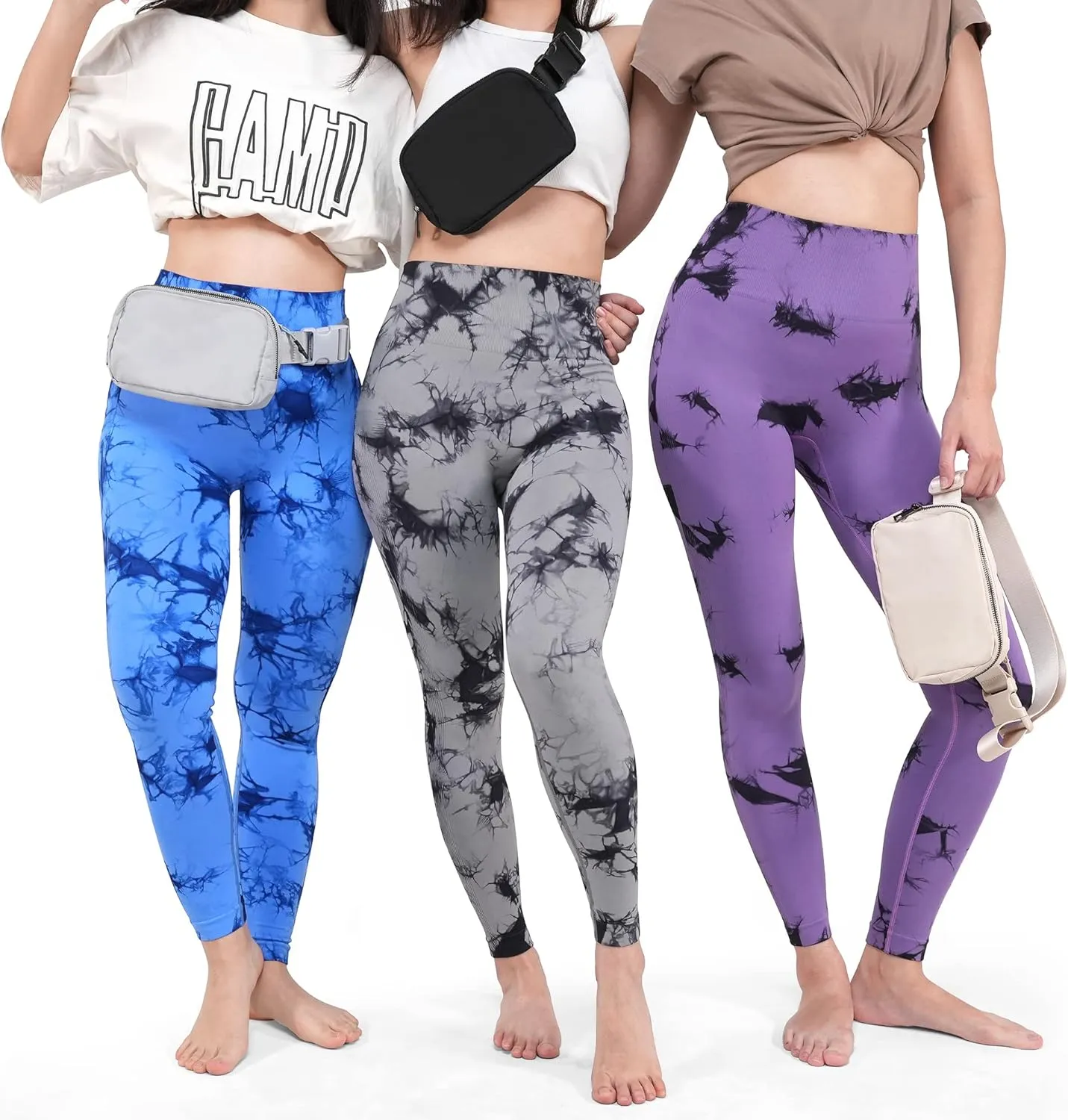 Yaavii Everywhere Belt Bag Unisex Mini Belt Bag, Fashion Small Waist Pouch Waterproof Bum Bag with Adjustable Strap for Workout Running Travelling Hiking, Light Grey
